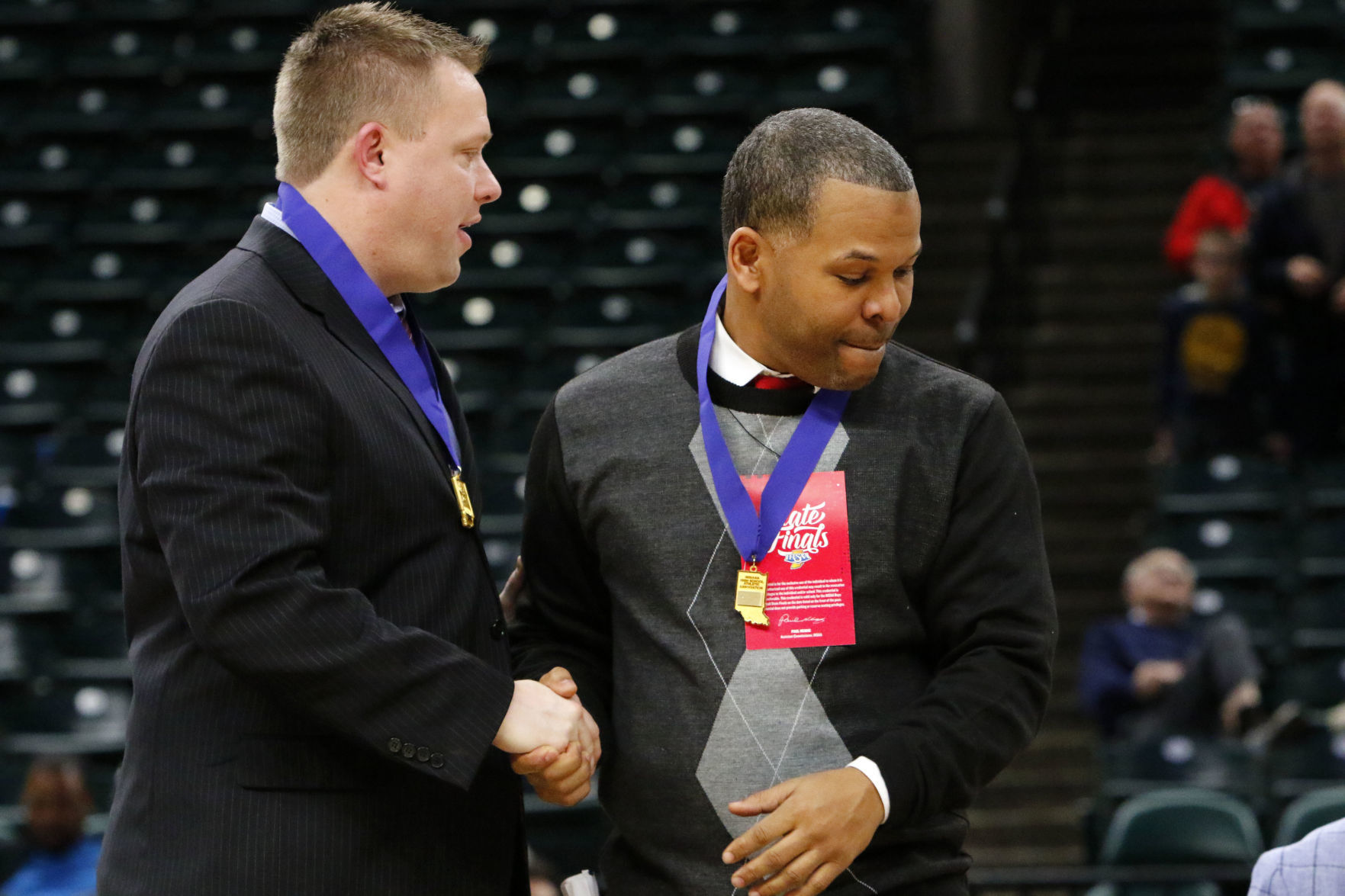 Gallery: Boys basketball Class 2A state final - Andrean vs. Linton-Stockton